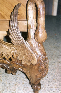 DETALLE CISNE PIE